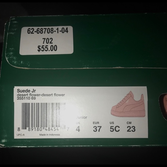 Pumas , Color suede Jr (desert flower) - Picture 2 of 2